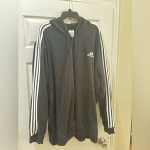 Adidas Jacket | Hooded Jacket | size: 4XL | color: Black | Excellent Condition